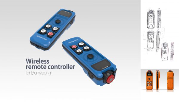 Wireless remote controller for Bumyeong