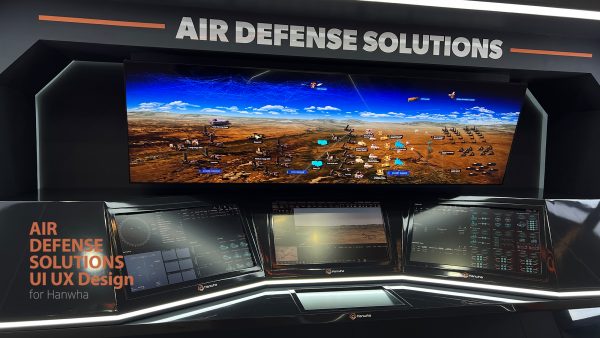 AIR DEFENSE SOLUTIONS UI UX Design for Hanwha